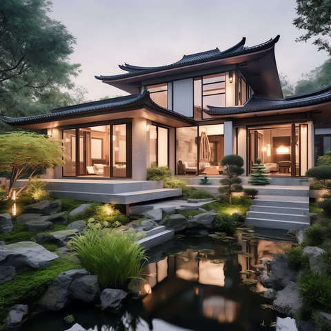 图片[18]-全球设计案例智能库_OJBKAI.COM别墅庭院Midjourney灵感图库-_设计智库－全球设计案例智能库_OJBKAI.COM-全球设计案例智能库_OJBKAI.COM设计智库