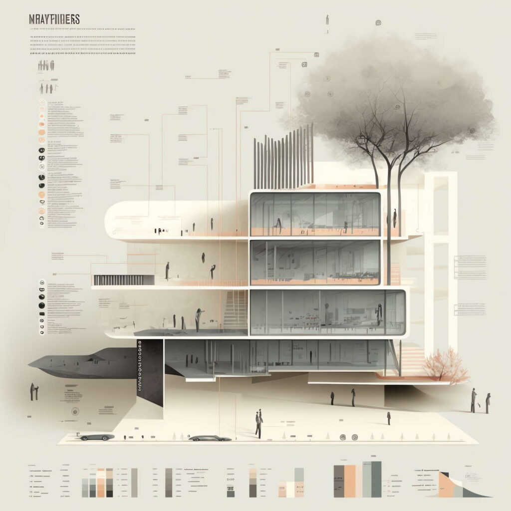 图片[20]-全球设计案例智能库_OJBKAI.COM建筑剖面图Midjourney灵感图库-名师联智库－全球设计案例智能库名师联素材平台-全球设计案例智能库_OJBKAI.COM设计智库