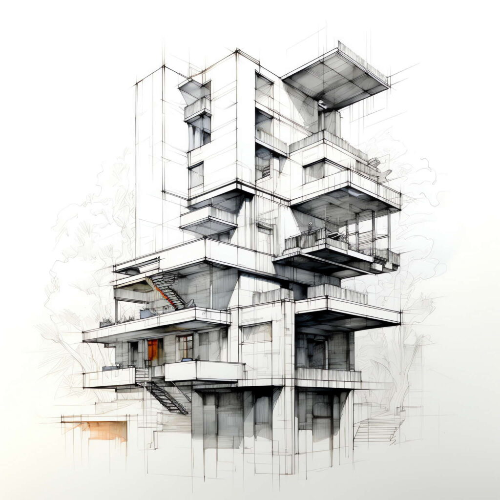 图片[17]-全球设计案例智能库_OJBKAI.COM建筑手绘图Midjourney灵感图库-名师联智库－全球设计案例智能库名师联素材平台-全球设计案例智能库_OJBKAI.COM设计智库