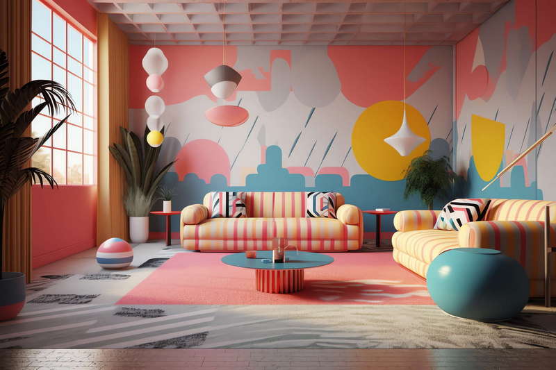 图片[13]-全球设计案例智能库_OJBKAI.COM时尚色彩碰撞家居搭配Midjourney灵感图库-_设计智库－全球设计案例智能库_OJBKAI.COM-全球设计案例智能库_OJBKAI.COM设计智库