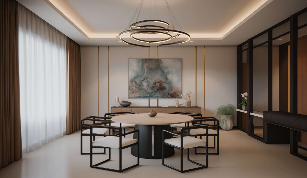 图片[15]-全球设计案例智能库_OJBKAI.COM家装新中式餐厅Midjourney灵感图库-_设计智库－全球设计案例智能库_OJBKAI.COM-全球设计案例智能库_OJBKAI.COM设计智库