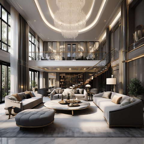 图片[16]-全球设计案例智能库_OJBKAI.COM现代前卫时尚挑高客厅Midjourney灵感图库-_设计智库－全球设计案例智能库_OJBKAI.COM-全球设计案例智能库_OJBKAI.COM设计智库