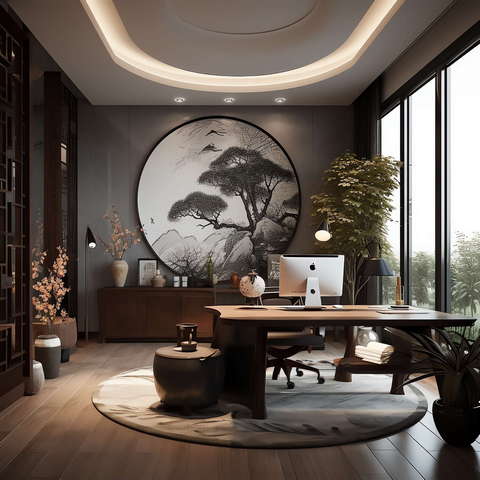 图片[4]-全球设计案例智能库_OJBKAI.COM日式风格书房Midjourney灵感图库-_设计智库－全球设计案例智能库_OJBKAI.COM-全球设计案例智能库_OJBKAI.COM设计智库