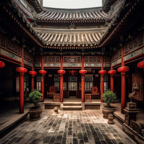 图片[7]-全球设计案例智能库_OJBKAI.COM中式四合院Midjourney灵感图库-_设计智库－全球设计案例智能库_OJBKAI.COM-全球设计案例智能库_OJBKAI.COM设计智库