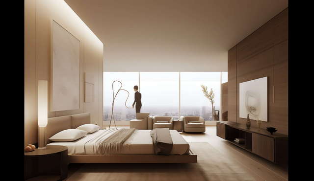 图片[15]-全球设计案例智能库_OJBKAI.COM现代简约风卧室Midjourney灵感图库-_设计智库－全球设计案例智能库_OJBKAI.COM-全球设计案例智能库_OJBKAI.COM设计智库
