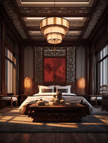 图片[13]-全球设计案例智能库_OJBKAI.COM中式卧室Midjourney灵感图库-_设计智库－全球设计案例智能库_OJBKAI.COM-全球设计案例智能库_OJBKAI.COM设计智库