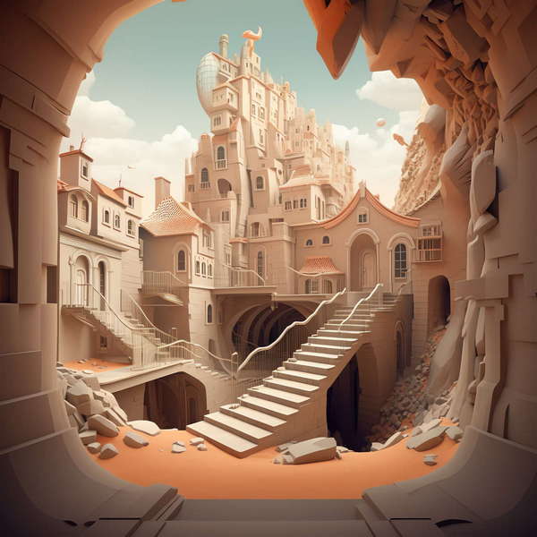 图片[16]-全球设计案例智能库_OJBKAI.COM色彩艺术楼梯Midjourney灵感图库-_设计智库－全球设计案例智能库_OJBKAI.COM-全球设计案例智能库_OJBKAI.COM设计智库