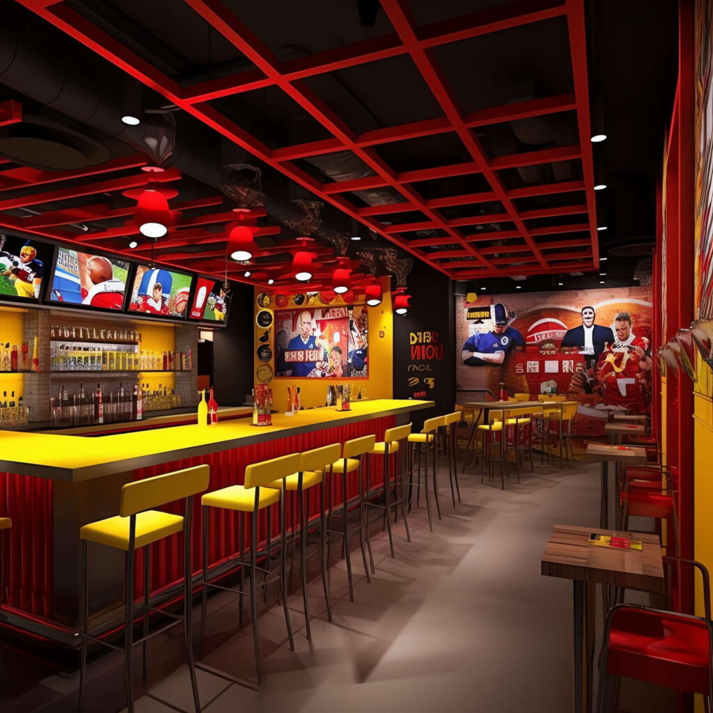 图片[12]-全球设计案例智能库_OJBKAI.COM赛博朋克风霓虹灯设计酒吧吧台区_Midjourney灵感图库-_设计智库－全球设计案例智能库_OJBKAI.COM-全球设计案例智能库_OJBKAI.COM设计智库