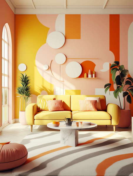 图片[11]-全球设计案例智能库_OJBKAI.COM时尚色彩碰撞家居搭配Midjourney灵感图库-_设计智库－全球设计案例智能库_OJBKAI.COM-全球设计案例智能库_OJBKAI.COM设计智库