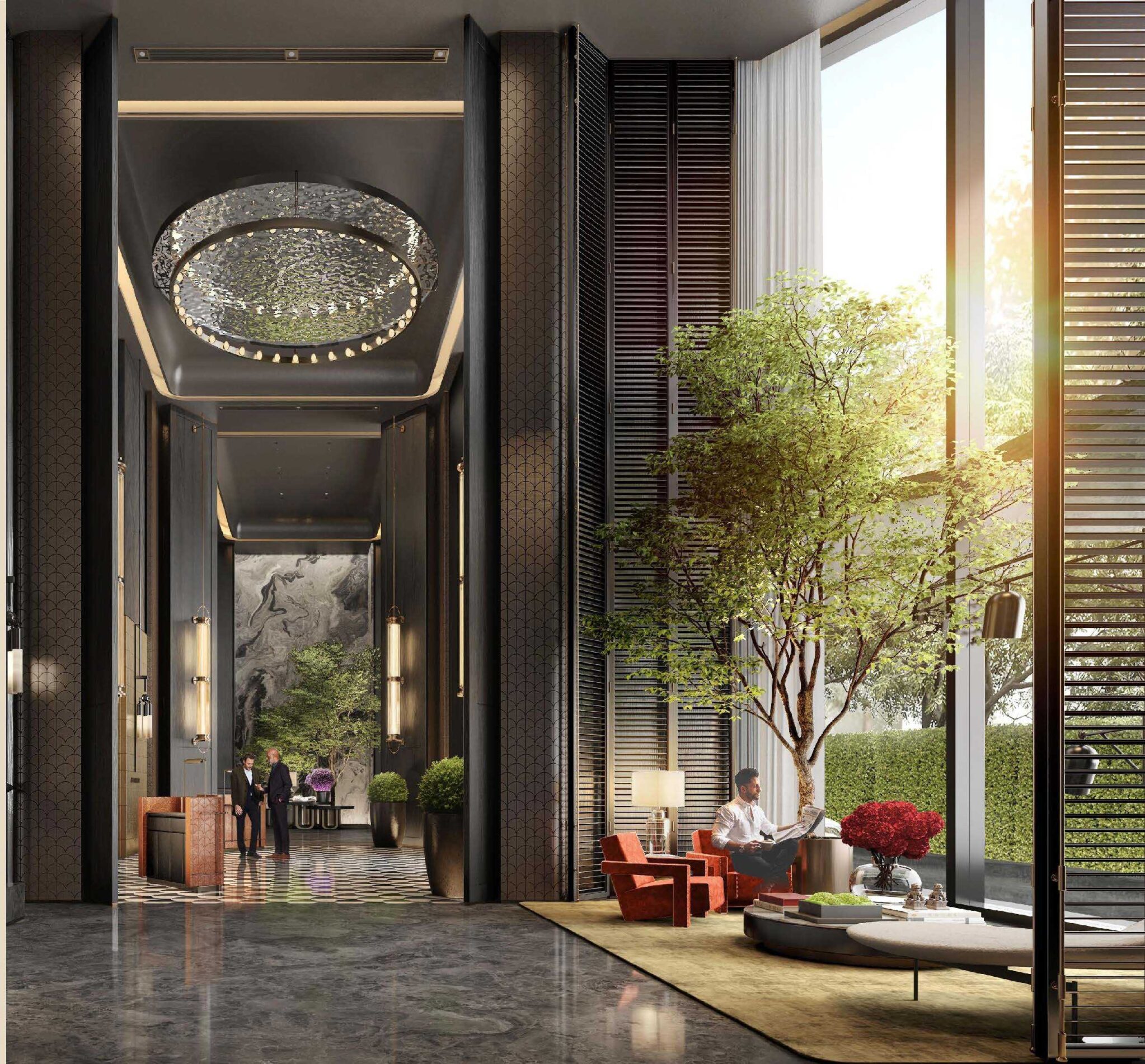 图片[58]-全球设计案例智能库_OJBKAI.COM【CCD】西安CCBD华润润玺公寓塔楼精装公区 | 室内设计方案+效果图 | PPT（可编辑）+PDF+JPG | 49P | 262M-全球设计案例智能库_OJBKAI.COM设计智库