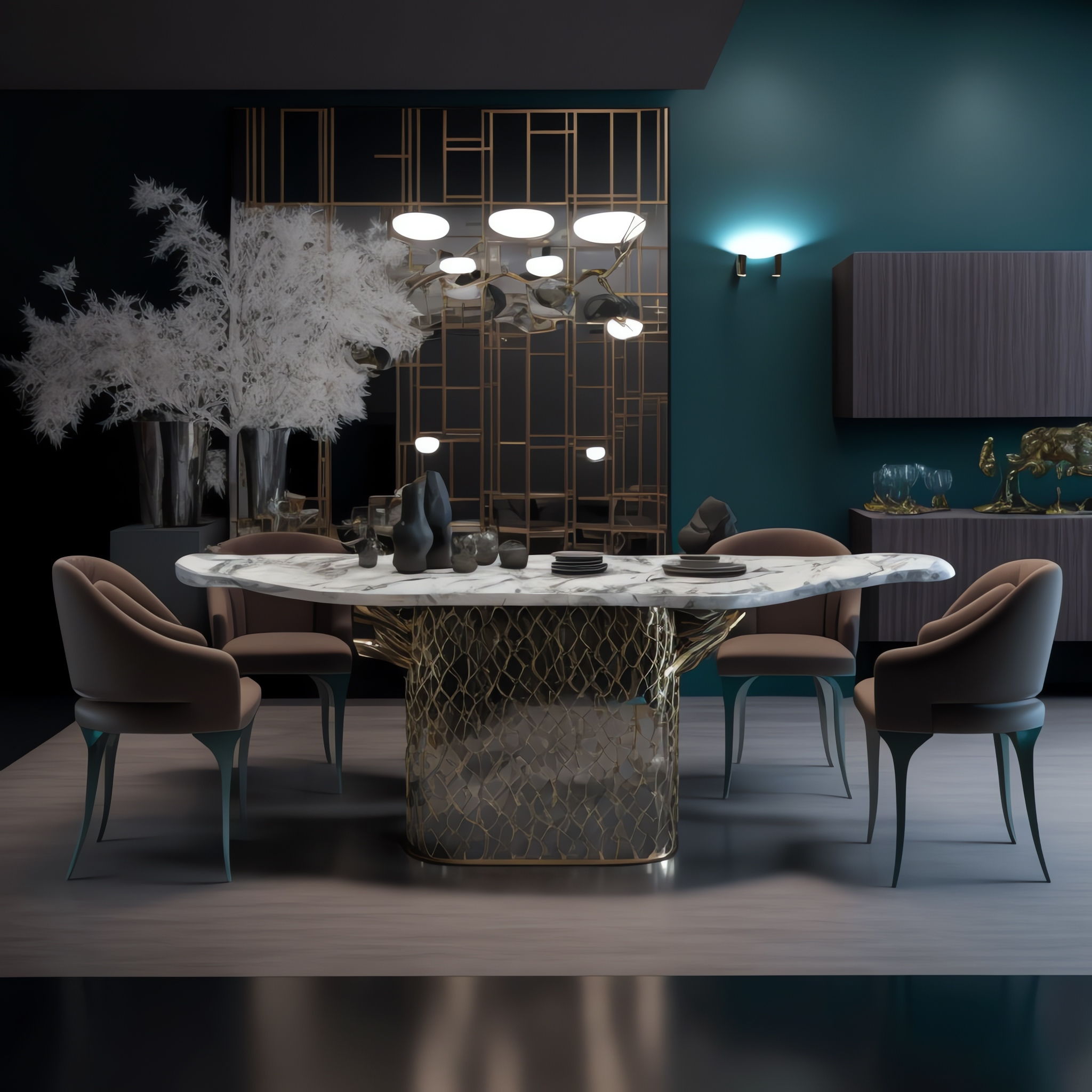 图片[36]-全球设计案例智能库_OJBKAI.COM轻奢简欧客餐厅_Midjourney灵感图库-全球设计案例智能库_OJBKAI.COM设计智库