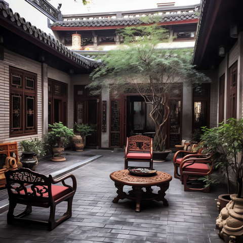 图片[25]-全球设计案例智能库_OJBKAI.COM中式四合院Midjourney灵感图库-_设计智库－全球设计案例智能库_OJBKAI.COM-全球设计案例智能库_OJBKAI.COM设计智库