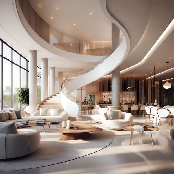 图片[17]-全球设计案例智能库_OJBKAI.COM现代风格白色楼梯Midjourney灵感图库-_设计智库－全球设计案例智能库_OJBKAI.COM-全球设计案例智能库_OJBKAI.COM设计智库