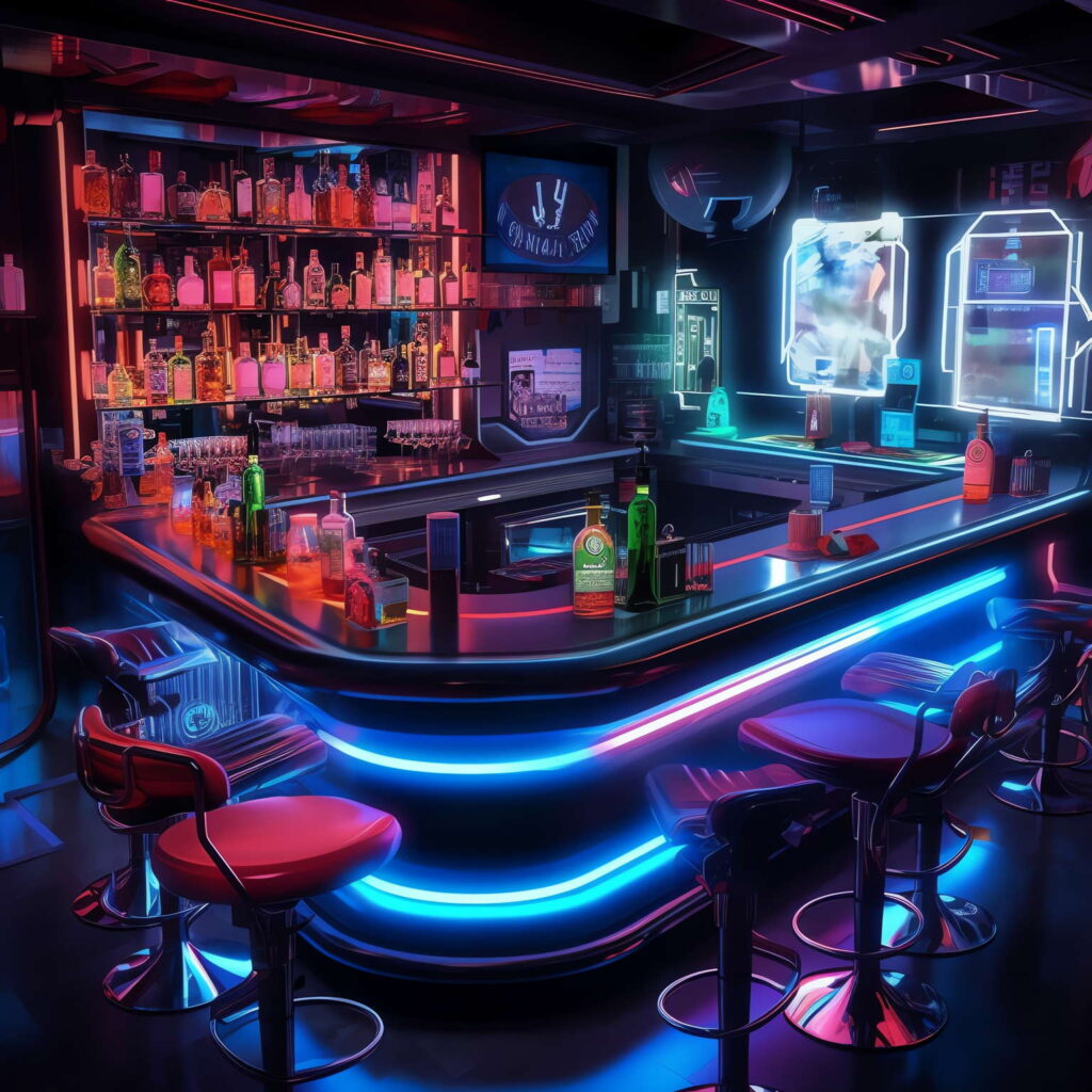图片[36]-全球设计案例智能库_OJBKAI.COM色彩前卫艺术酒吧吧台区Midjourney灵感图库-_设计智库－全球设计案例智能库_OJBKAI.COM-全球设计案例智能库_OJBKAI.COM设计智库