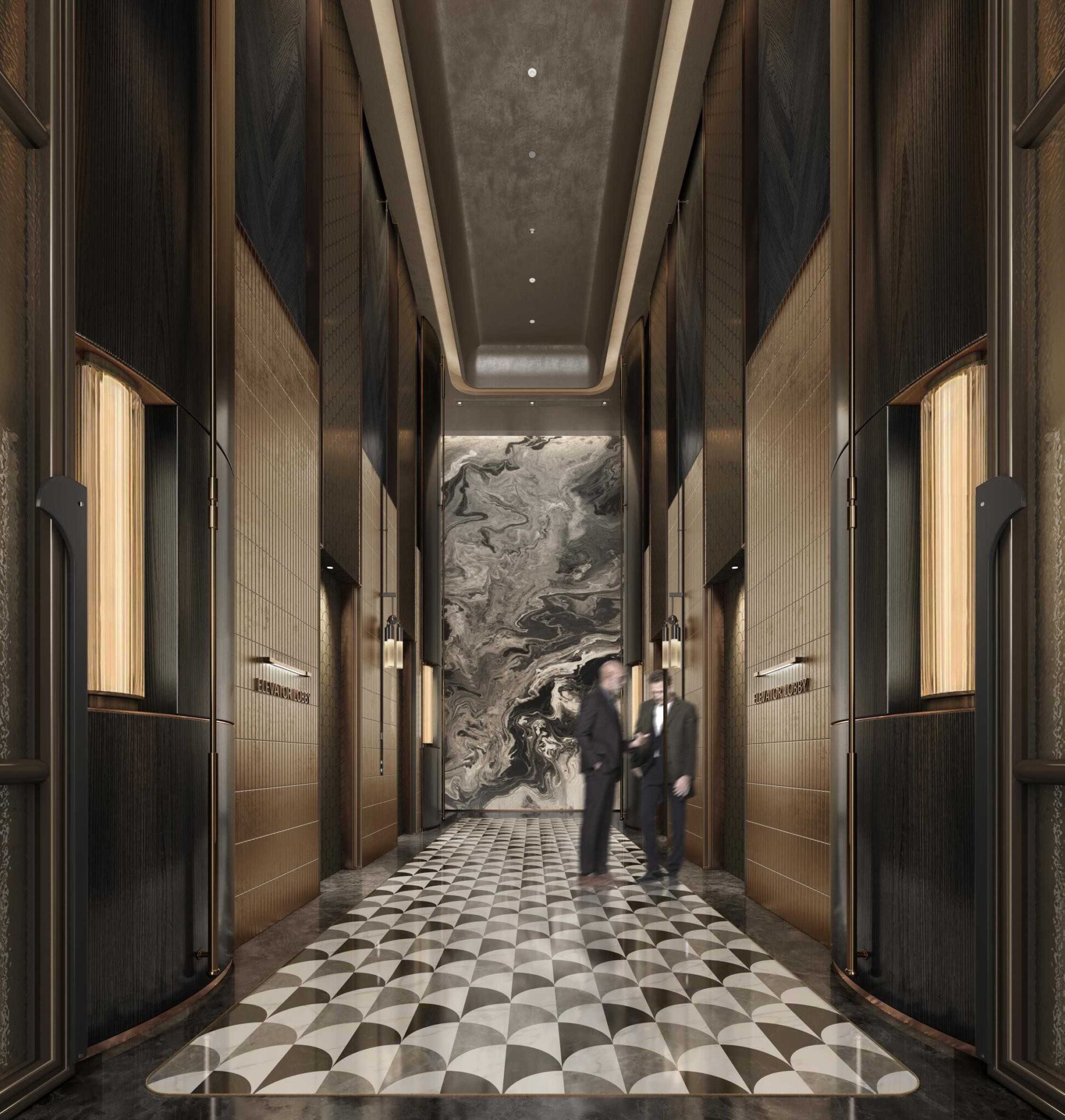 图片[62]-全球设计案例智能库_OJBKAI.COM【CCD】西安CCBD华润润玺公寓塔楼精装公区 | 室内设计方案+效果图 | PPT（可编辑）+PDF+JPG | 49P | 262M-全球设计案例智能库_OJBKAI.COM设计智库