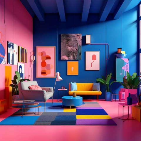 图片[36]-全球设计案例智能库_OJBKAI.COM时尚色彩碰撞家居搭配Midjourney灵感图库-_设计智库－全球设计案例智能库_OJBKAI.COM-全球设计案例智能库_OJBKAI.COM设计智库