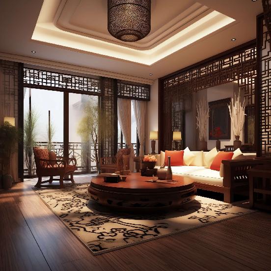 图片[26]-全球设计案例智能库_OJBKAI.COM别墅中式客厅Midjourney灵感图库-_设计智库－全球设计案例智能库_OJBKAI.COM-全球设计案例智能库_OJBKAI.COM设计智库