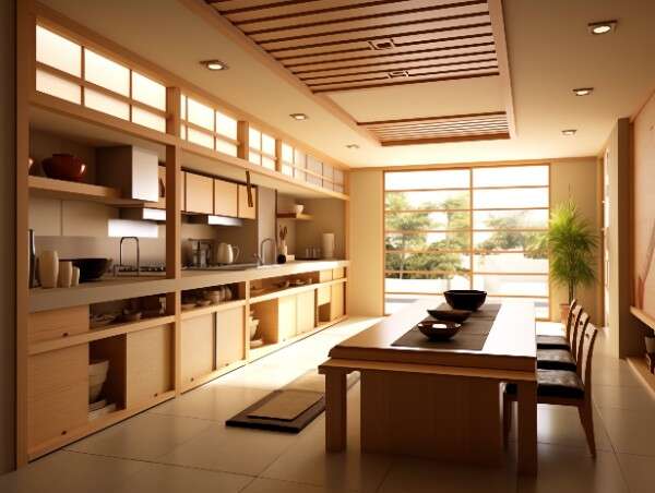 图片[68]-全球设计案例智能库_OJBKAI.COM原木开放厨房中岛吧台_Midjourney灵感图库220P-全球设计案例智能库_OJBKAI.COM设计智库