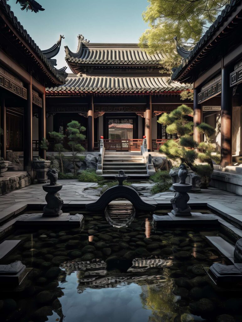 图片[12]-全球设计案例智能库_OJBKAI.COM中式别墅庭院Midjourney灵感图库-_设计智库－全球设计案例智能库_OJBKAI.COM-全球设计案例智能库_OJBKAI.COM设计智库