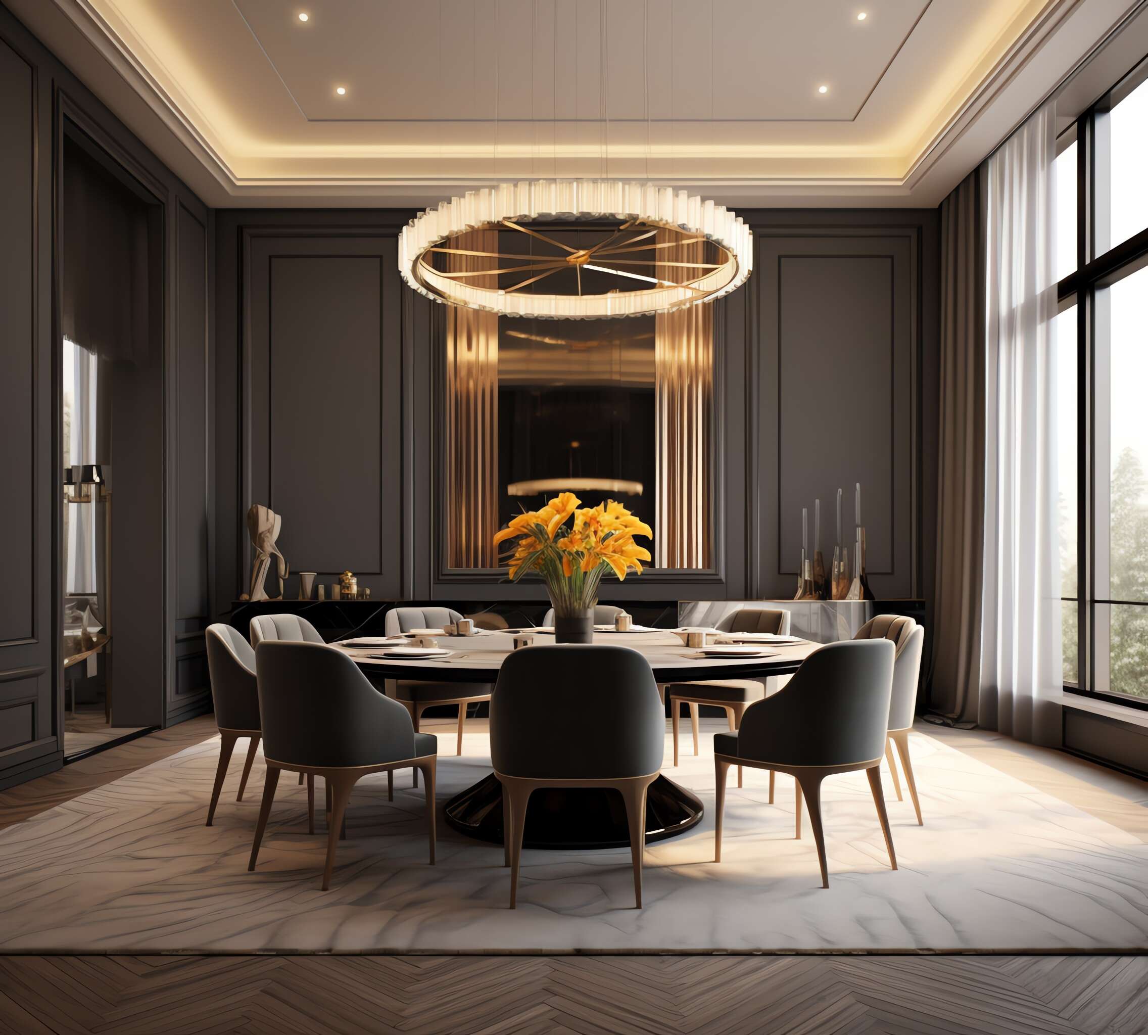图片[33]-全球设计案例智能库_OJBKAI.COM轻奢风格餐桌Midjourney灵感图库-_设计智库－全球设计案例智能库_OJBKAI.COM-全球设计案例智能库_OJBKAI.COM设计智库