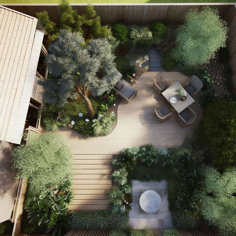 图片[2]-全球设计案例智能库_OJBKAI.COM新中式庭院景观Midjourney灵感图库-_设计智库－全球设计案例智能库_OJBKAI.COM-全球设计案例智能库_OJBKAI.COM设计智库