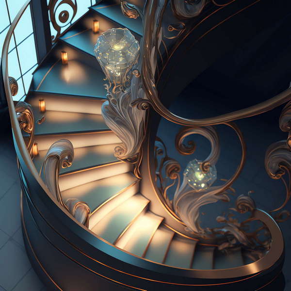 图片[26]-全球设计案例智能库_OJBKAI.COM科幻旋转楼梯-2_Midjourney灵感图库-设计智库－全球设计案例智能库_OJBKAI.COM-全球设计案例智能库_OJBKAI.COM设计智库