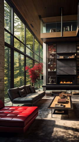 图片[33]-全球设计案例智能库_OJBKAI.COM现代挑高客厅_Midjourney灵感图库673p-全球设计案例智能库_OJBKAI.COM设计智库