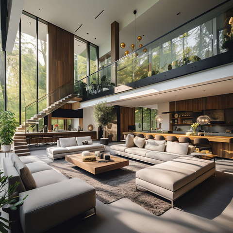 图片[8]-全球设计案例智能库_OJBKAI.COM现代挑高客厅_Midjourney灵感图库673p-全球设计案例智能库_OJBKAI.COM设计智库