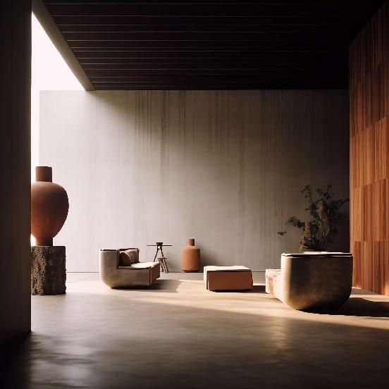 图片[23]-全球设计案例智能库_OJBKAI.COM侘寂风客厅住宅Midjourney灵感图库-_设计智库－全球设计案例智能库_OJBKAI.COM-全球设计案例智能库_OJBKAI.COM设计智库