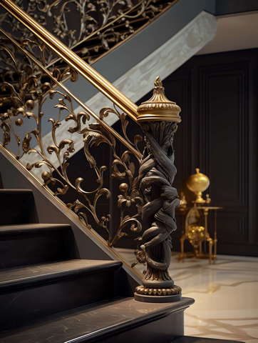 图片[25]-全球设计案例智能库_OJBKAI.COM别墅庄园新古典楼梯Midjourney灵感图库-_设计智库－全球设计案例智能库_OJBKAI.COM-全球设计案例智能库_OJBKAI.COM设计智库