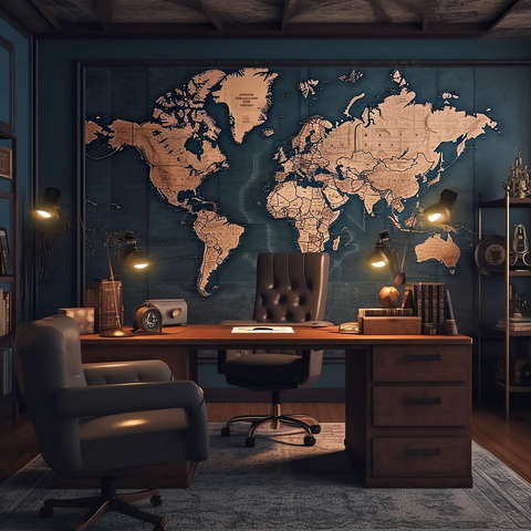 图片[26]-全球设计案例智能库_OJBKAI.COM美式风格办公桌Midjourney灵感图库-_设计智库－全球设计案例智能库_OJBKAI.COM-全球设计案例智能库_OJBKAI.COM设计智库