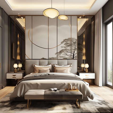 图片[33]-全球设计案例智能库_OJBKAI.COM新中式卧室Midjourney灵感图库-_设计智库－全球设计案例智能库_OJBKAI.COM-全球设计案例智能库_OJBKAI.COM设计智库