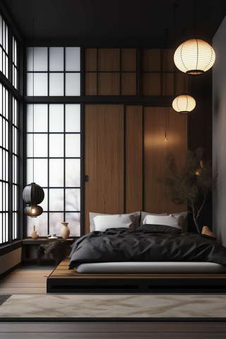 图片[22]-全球设计案例智能库_OJBKAI.COM住宅日式卧室Midjourney灵感图库-_设计智库－全球设计案例智能库_OJBKAI.COM-全球设计案例智能库_OJBKAI.COM设计智库