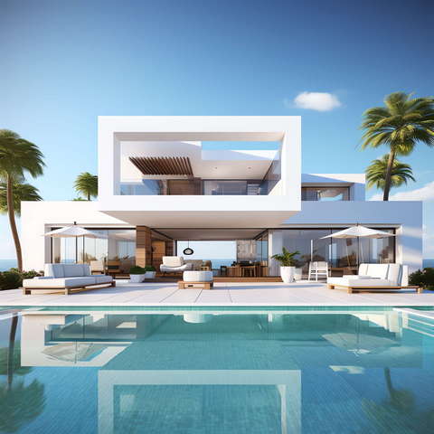 图片[31]-全球设计案例智能库_OJBKAI.COM别墅建筑外观Midjourney灵感图库-_设计智库－全球设计案例智能库_OJBKAI.COM-全球设计案例智能库_OJBKAI.COM设计智库