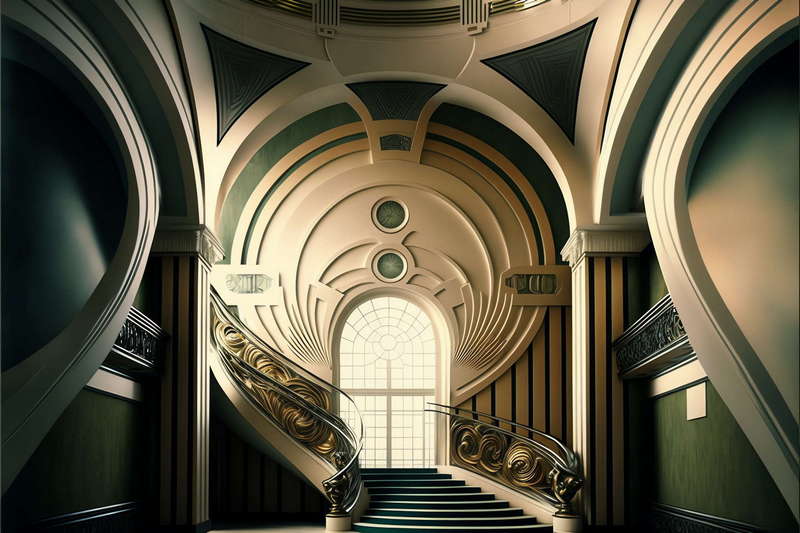 图片[4]-全球设计案例智能库_OJBKAI.COM复古旋转楼梯4_Midjourney灵感图库-设计智库－全球设计案例智能库_OJBKAI.COM-全球设计案例智能库_OJBKAI.COM设计智库