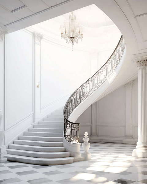 图片[13]-全球设计案例智能库_OJBKAI.COM新古典别墅楼梯Midjourney灵感图库-_设计智库－全球设计案例智能库_OJBKAI.COM-全球设计案例智能库_OJBKAI.COM设计智库