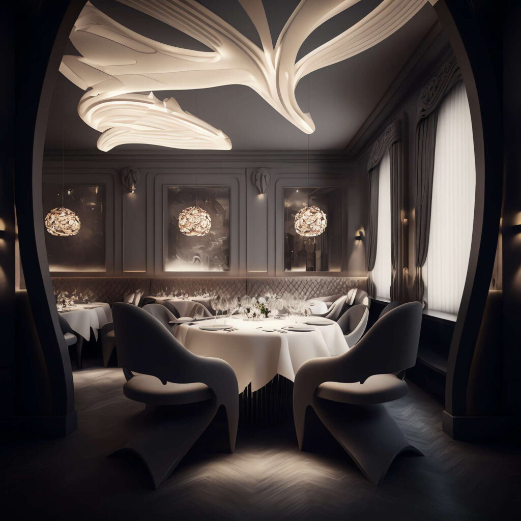 图片[21]-全球设计案例智能库_OJBKAI.COM餐厅设计Midjourney灵感图库-_设计智库－全球设计案例智能库_OJBKAI.COM-全球设计案例智能库_OJBKAI.COM设计智库