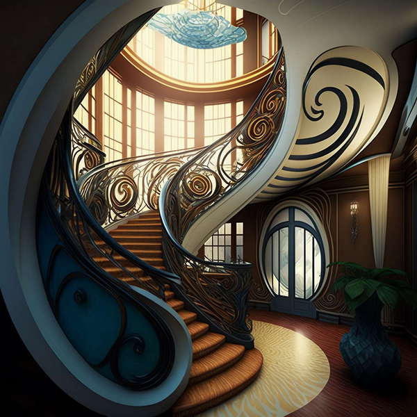 图片[18]-全球设计案例智能库_OJBKAI.COM别墅螺旋楼梯Midjourney灵感图库-_设计智库－全球设计案例智能库_OJBKAI.COM-全球设计案例智能库_OJBKAI.COM设计智库