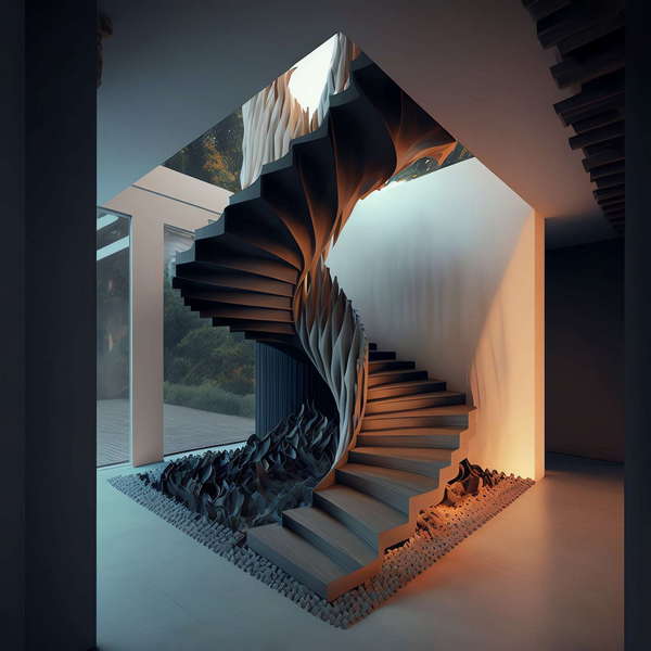 图片[9]-全球设计案例智能库_OJBKAI.COM科幻旋转楼梯-2_Midjourney灵感图库-设计智库－全球设计案例智能库_OJBKAI.COM-全球设计案例智能库_OJBKAI.COM设计智库