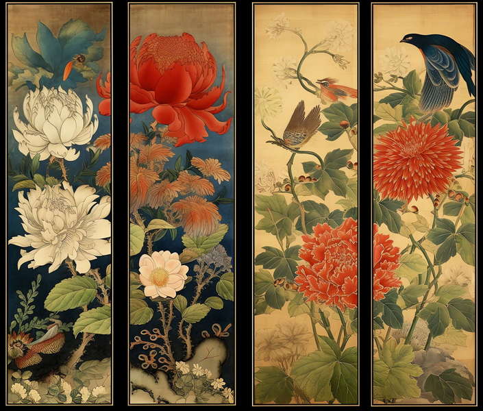 图片[9]-全球设计案例智能库_OJBKAI.COM古典中式屏风Midjourney灵感图库-_设计智库－全球设计案例智能库_OJBKAI.COM-全球设计案例智能库_OJBKAI.COM设计智库