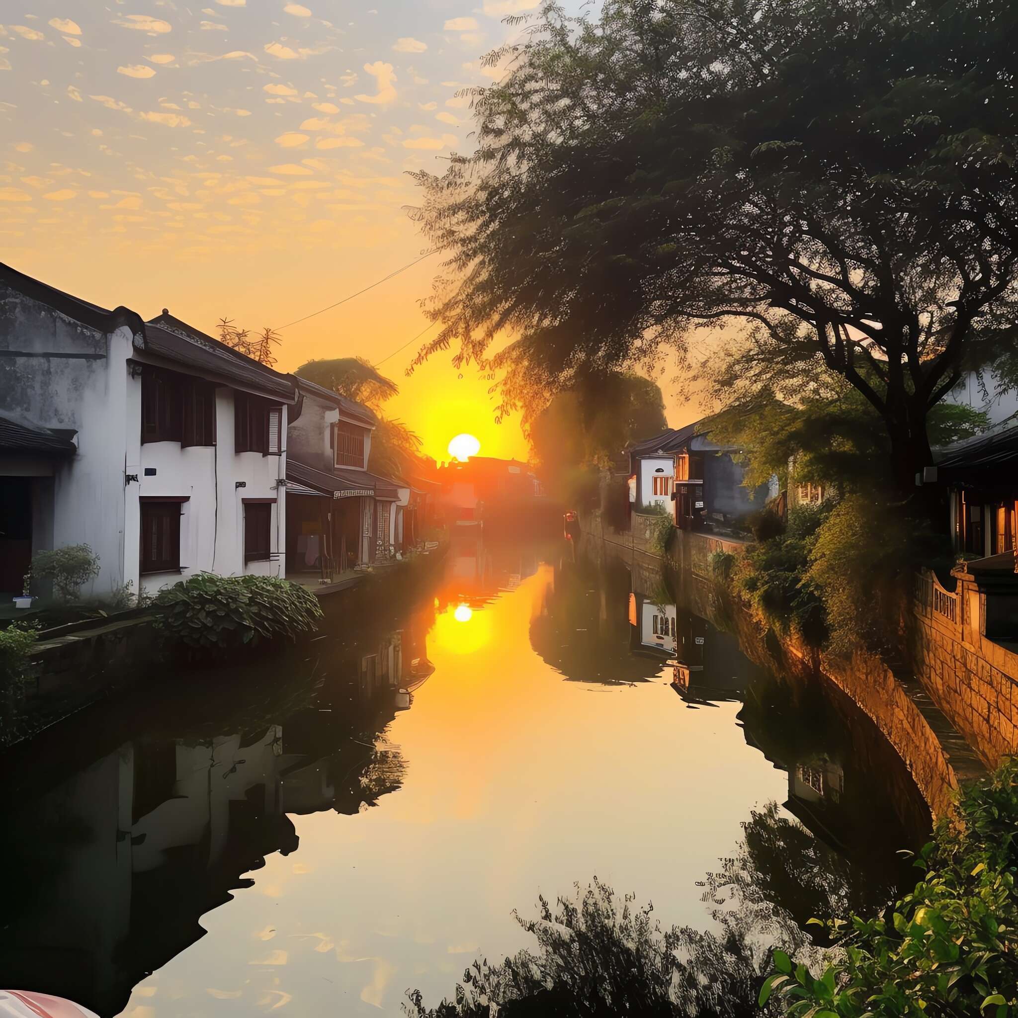 图片[43]-全球设计案例智能库_OJBKAI.COM意境江南小镇Midjourney灵感图库-_设计智库－全球设计案例智能库_OJBKAI.COM-全球设计案例智能库_OJBKAI.COM设计智库