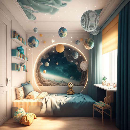 图片[31]-全球设计案例智能库_OJBKAI.COM太空元素男孩房6_Midjourney灵感图库-_设计智库－全球设计案例智能库_OJBKAI.COM-全球设计案例智能库_OJBKAI.COM设计智库