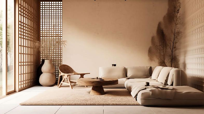 图片[2]-全球设计案例智能库_OJBKAI.COM侘寂风格客厅Midjourney灵感图库-_设计智库－全球设计案例智能库_OJBKAI.COM-全球设计案例智能库_OJBKAI.COM设计智库