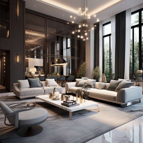 图片[83]-全球设计案例智能库_OJBKAI.COM现代前卫时尚挑高客厅Midjourney灵感图库-_设计智库－全球设计案例智能库_OJBKAI.COM-全球设计案例智能库_OJBKAI.COM设计智库