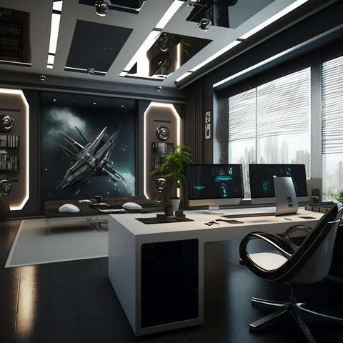 图片[23]-全球设计案例智能库_OJBKAI.COM金属质感豪华书房Midjourney灵感图库-_设计智库－全球设计案例智能库_OJBKAI.COM-全球设计案例智能库_OJBKAI.COM设计智库