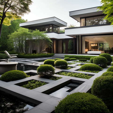 图片[29]-全球设计案例智能库_OJBKAI.COM别墅建筑外观Midjourney灵感图库-_设计智库－全球设计案例智能库_OJBKAI.COM-全球设计案例智能库_OJBKAI.COM设计智库