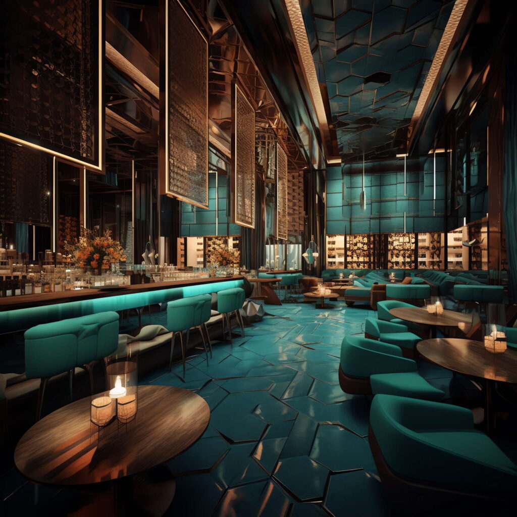 图片[30]-全球设计案例智能库_OJBKAI.COM色彩前卫艺术酒吧吧台区Midjourney灵感图库-_设计智库－全球设计案例智能库_OJBKAI.COM-全球设计案例智能库_OJBKAI.COM设计智库