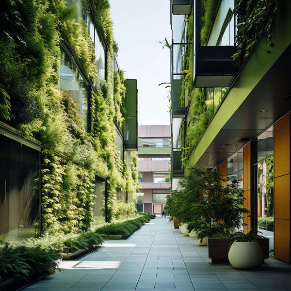 垂直绿化Midjourney灵感图库-_设计智库－全球设计案例智能库_OJBKAI.COM-全球设计案例智能库_OJBKAI.COM设计智库