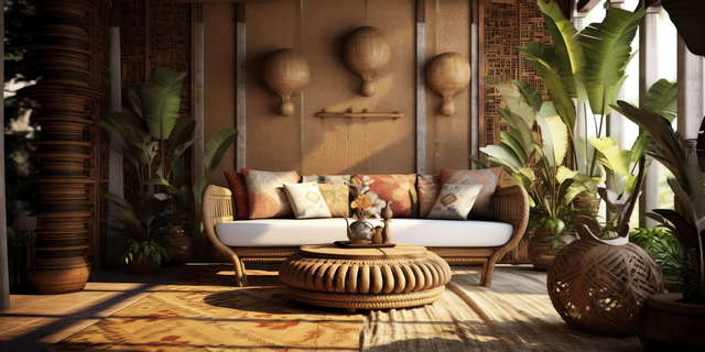 图片[16]-全球设计案例智能库_OJBKAI.COM东南亚风格客厅Midjourney灵感图库-_设计智库－全球设计案例智能库_OJBKAI.COM-全球设计案例智能库_OJBKAI.COM设计智库