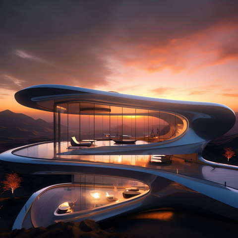 图片[26]-全球设计案例智能库_OJBKAI.COM别墅建筑外观未来科技感Midjourney灵感图库-_设计智库－全球设计案例智能库_OJBKAI.COM-全球设计案例智能库_OJBKAI.COM设计智库